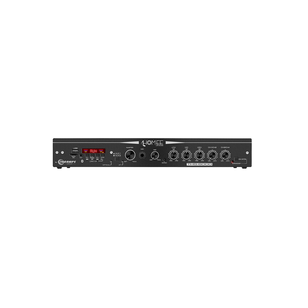 Receiver Taramps 400w Rms Ths 6000 4 Canais Bluetooth Fortaleza Distribuidora